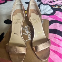 Authentic Christian Louboutin Red Bottom