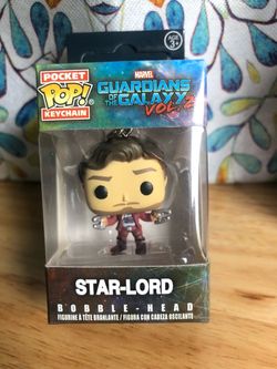 Funko Pocket Pop Star-Lord Keychain Bobble-Head