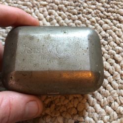 Vintage Williams Jersey Cream Toilet Soap Container