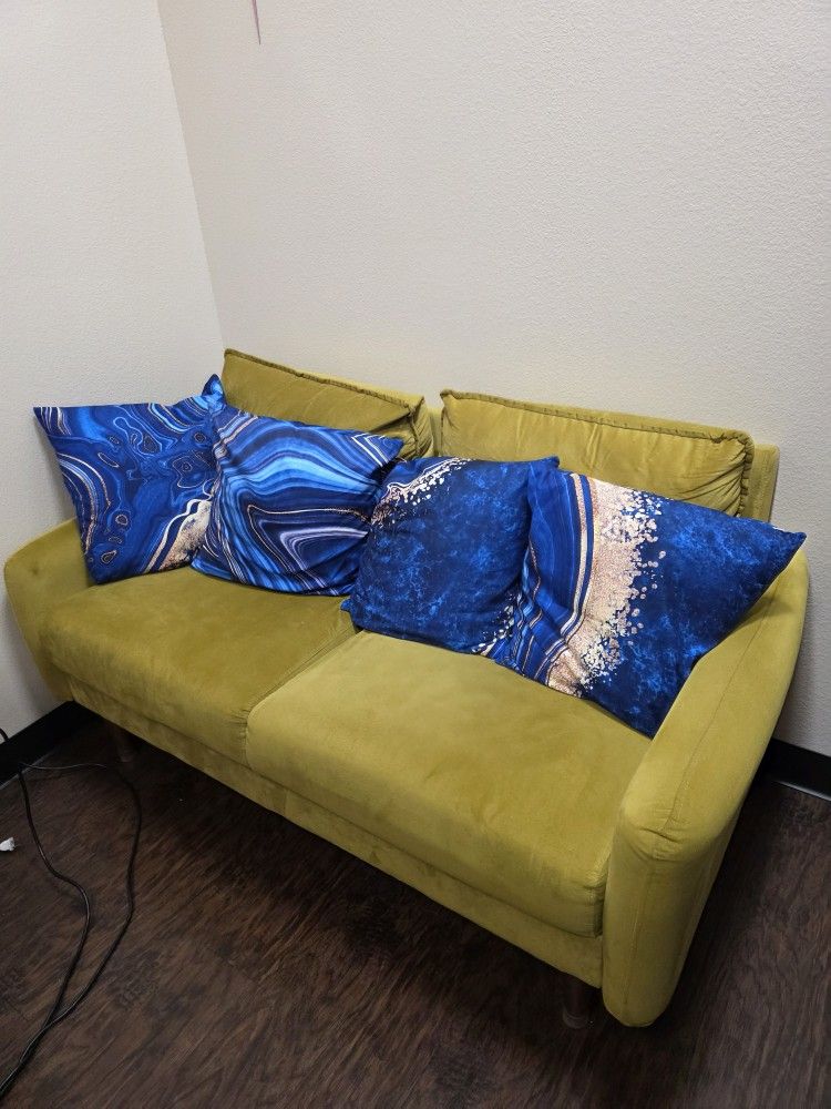 Green Couch Loveseat