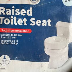 Raised Toilet Seat