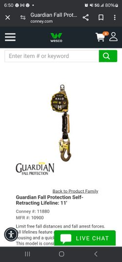 Lifeline Fall Protection  11ft