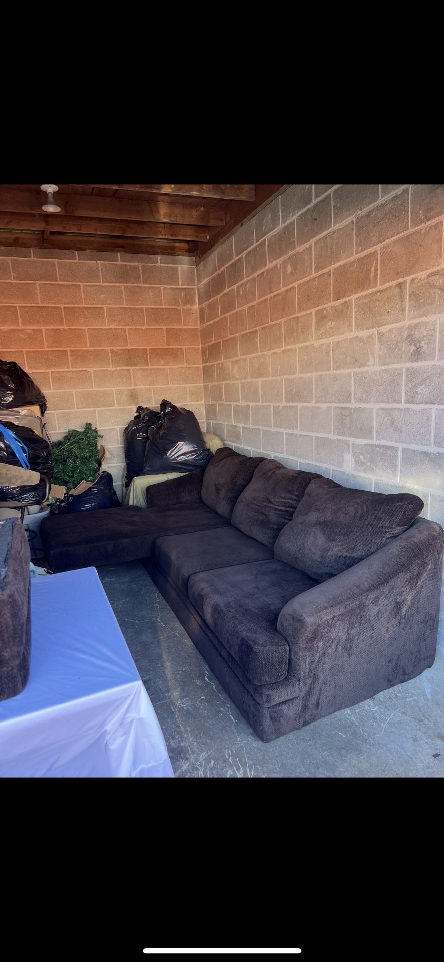 Brown Sectional Couch