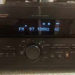 Sony STR-DE885
A/V receiver with Dolby Digital EX, DTS, and Dolby Pro Logic II
