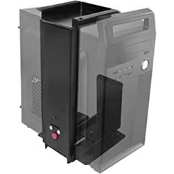 Under Desk PC Mount for Large Tower. Heavy Duty & Easy Adjust