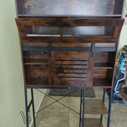 Behind The Toilet Storage Unit