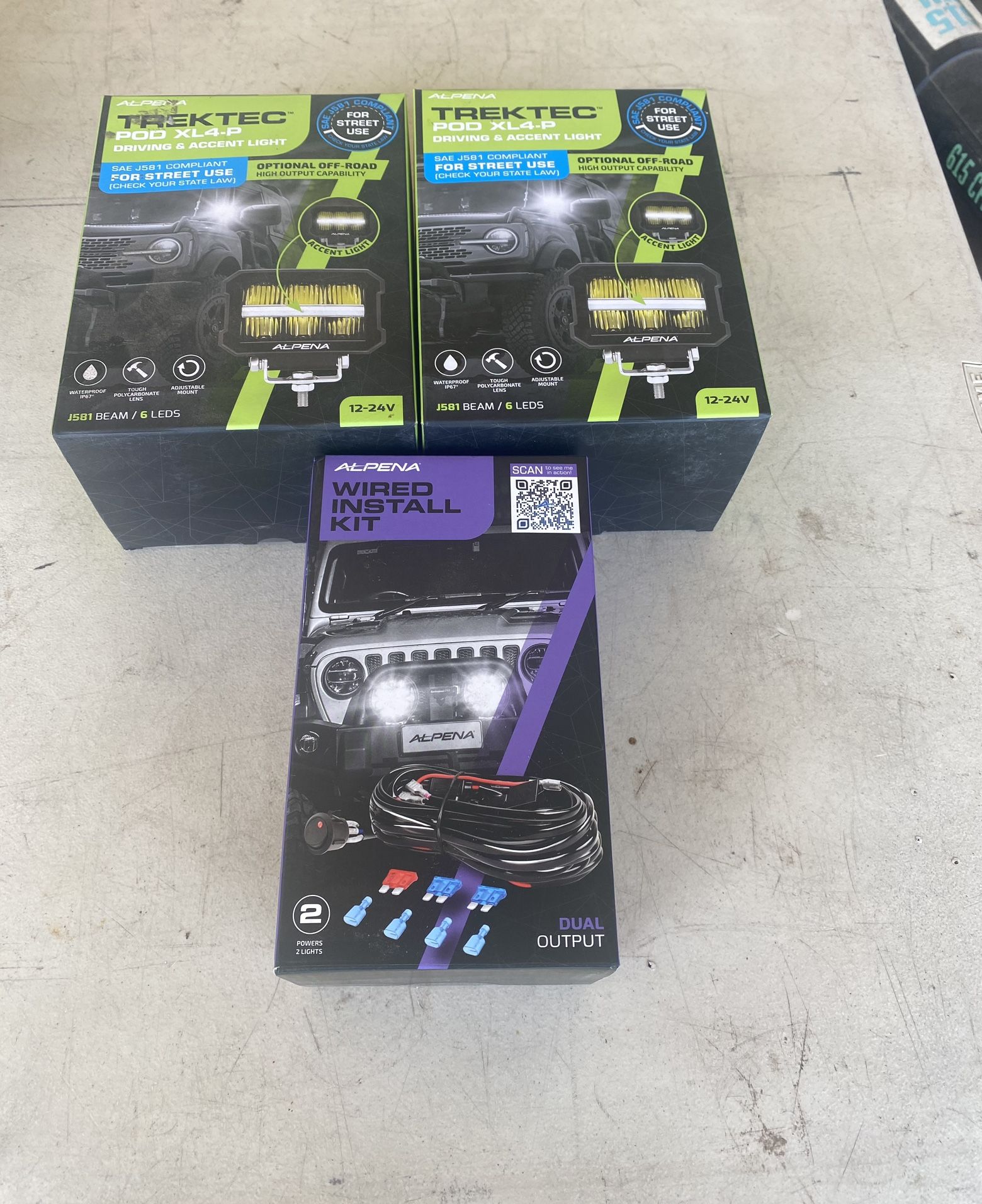New Led Light Pods And Wiring