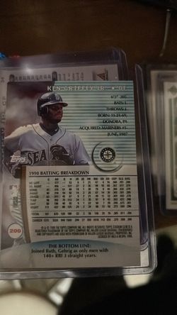 Ken Griffey Jr. 1999 Topps Stadium Club Card #200