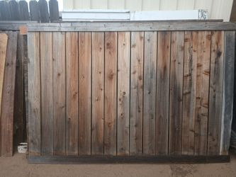 5ft 4 In X 8ft Used Wood Fence Panels