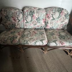 Nice Sofa With Two Tables 