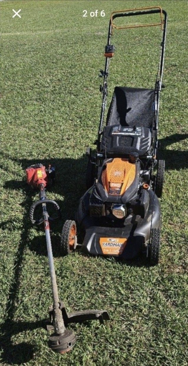 YARDMAX 22" Gas Lawn Mower – Powerful, Versatile & Ready to Work!
