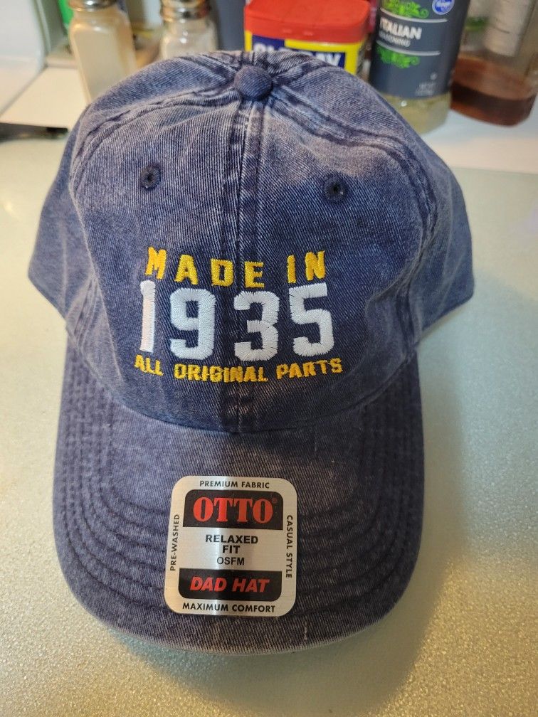 Embroidered Denim Hat