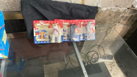 3 miniature beannie babies