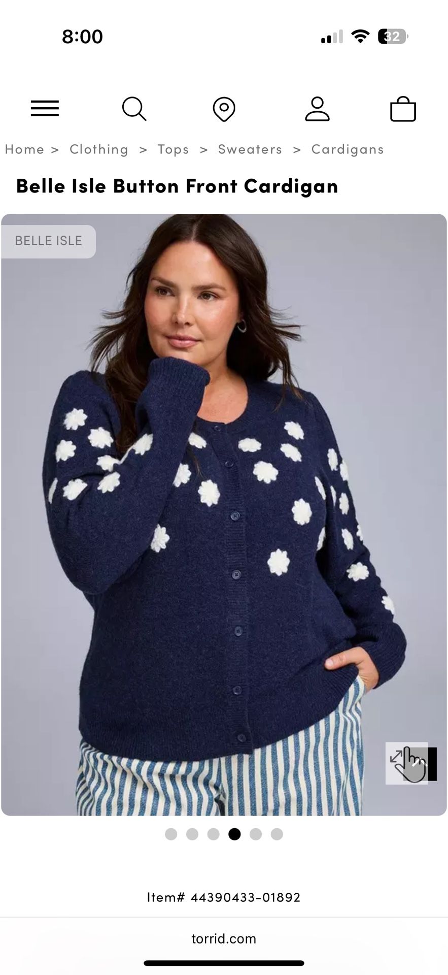 Belle Isle Button Front Cardigan