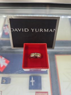 DY ring. 18k & 925