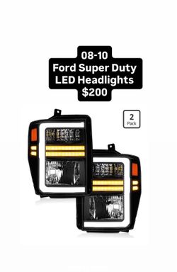 08-10 Ford Super Duty LED Headlights $200