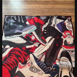 Air- Jordan Shoe carpet in Great Condition 