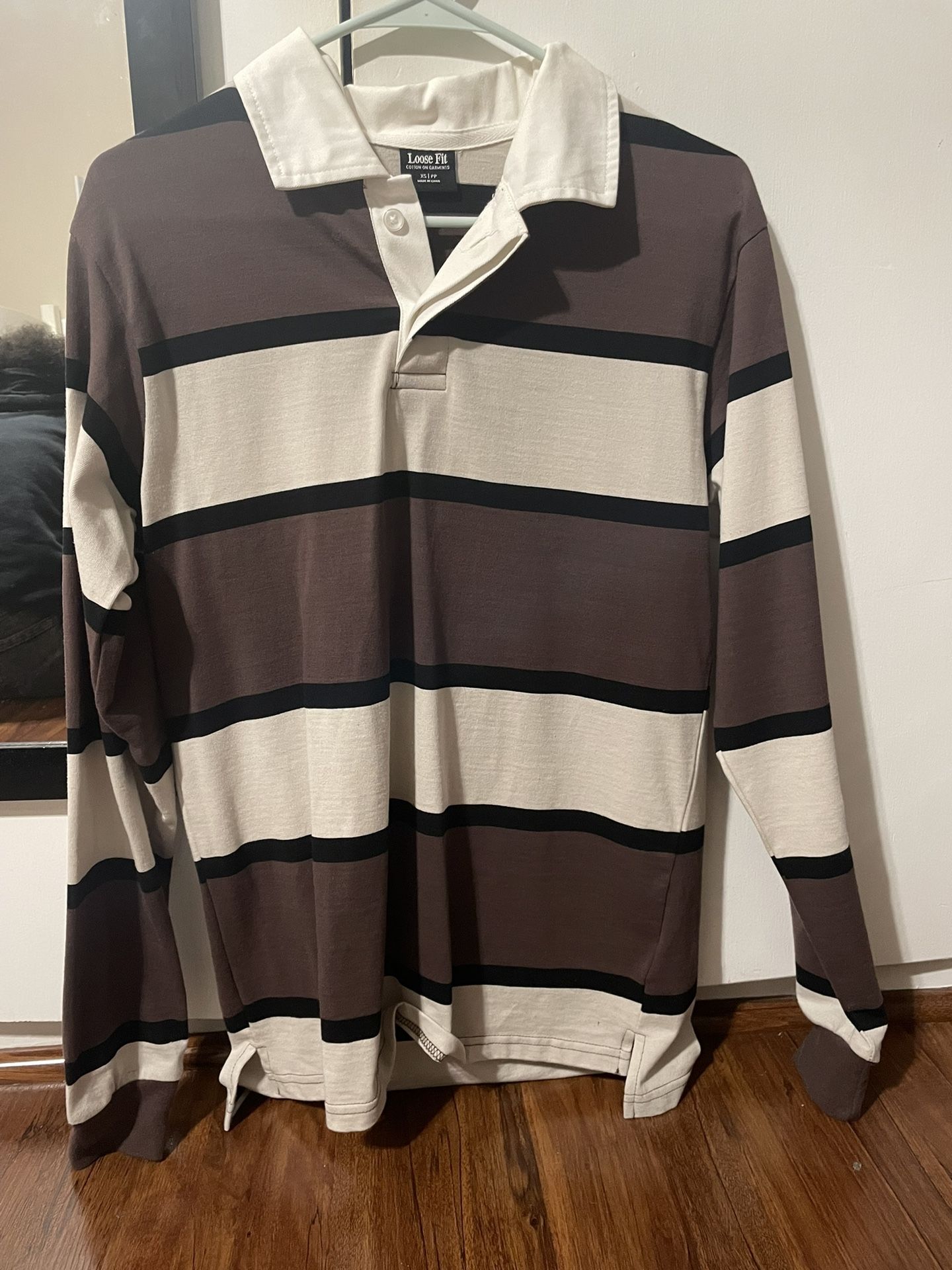 Loose Fit Striped Long Sleeve 