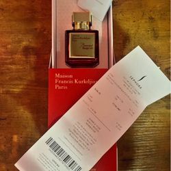 Authentic Baccarat Rouge 540 Fragrance Brand New Regular Size W/Sephora Receipt