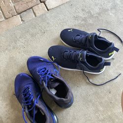 Free NIKE and PUMA sneakers Size 10 