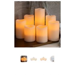 3 BRAND NEW LED   Pillar Candle Sets!!! 