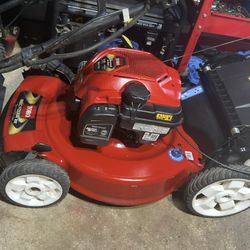 TORO RECYCLER 22” MOW N’ STOW SELF PROPELLED LAWN MOWER