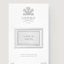 Creed Love In White Perfume 75ml New!