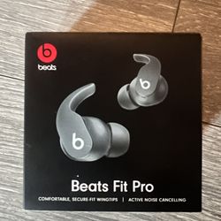 Beats Fit Pro - Noise Cancelling Wireless Earbuds - Apple & Android Compatible - Sage Gray