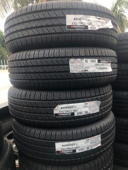 225/70R15 hankook ST Installed And Balanced