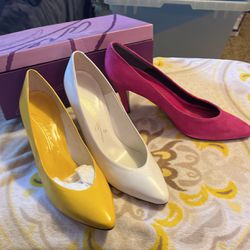 Shoes New 3 pairs Caress High Heels Size 8 1/2