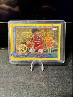Jaylen Wells Topps Chrome Gold /50