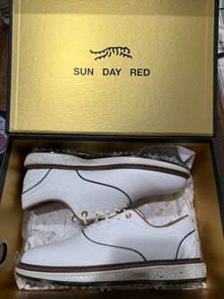 Golf Shoes Sunday Red