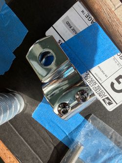 Chrome Metal e-bike shift lock