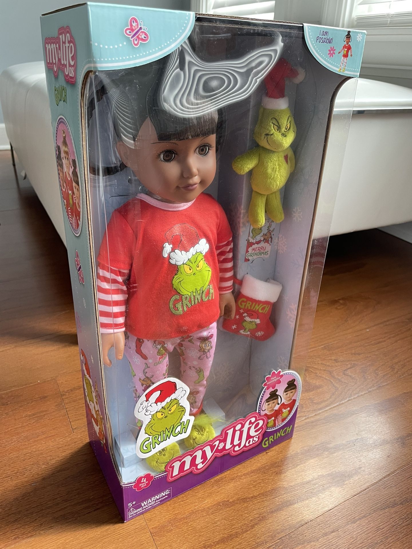 My Life As Grinch 18" brunette doll! New In Package!