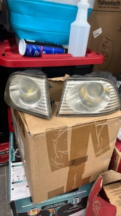 Lexus is300 OEM fog lights with yellow bulb