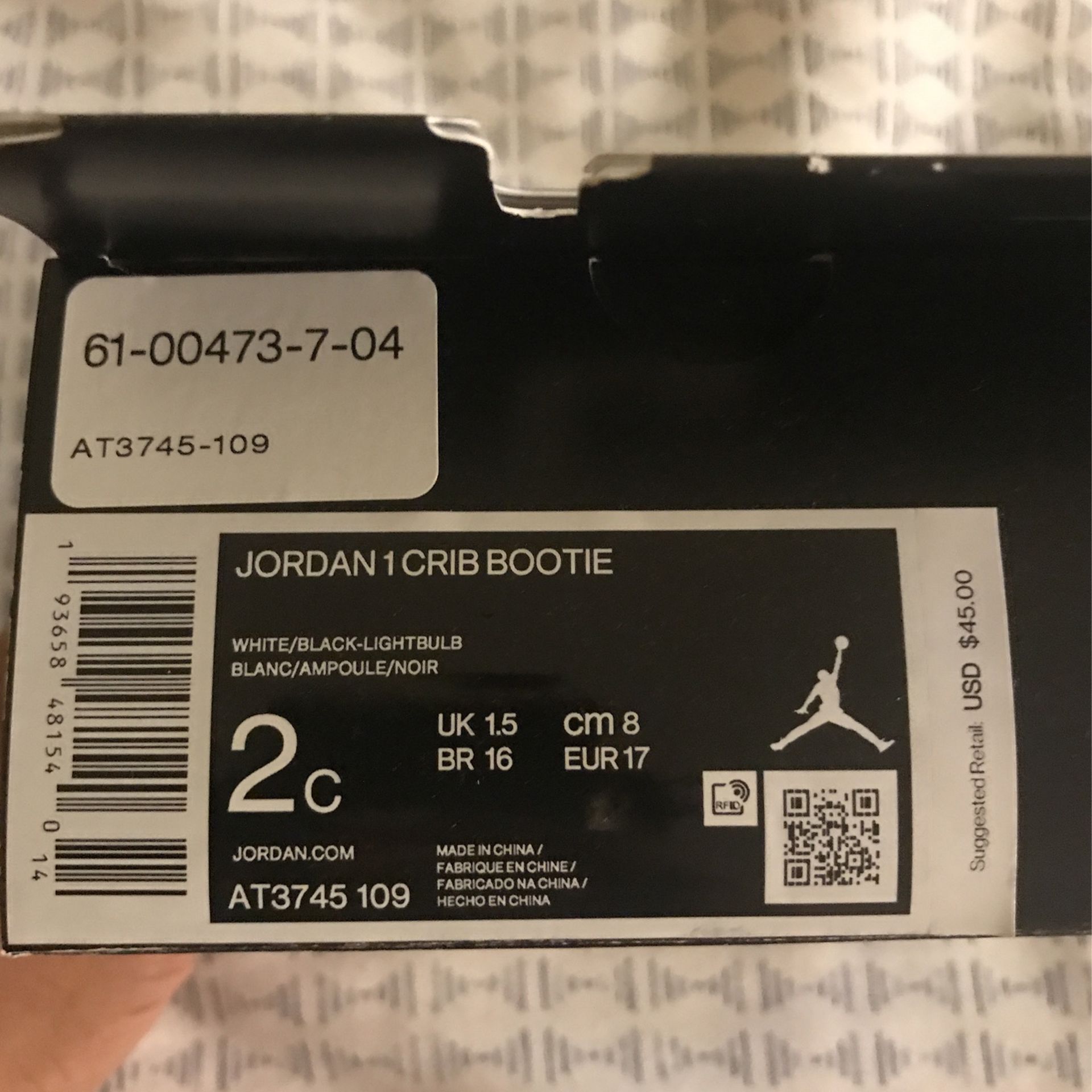 Infant Jordan’s