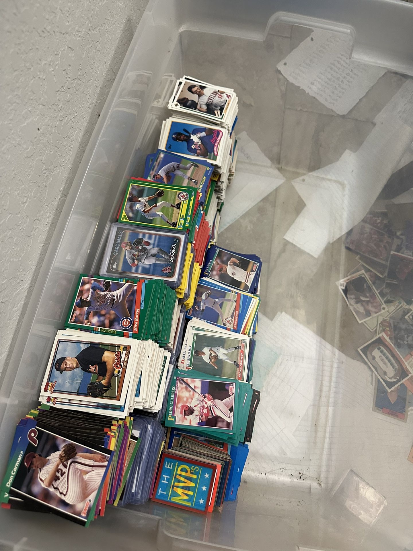 Assorted Baseball Cards