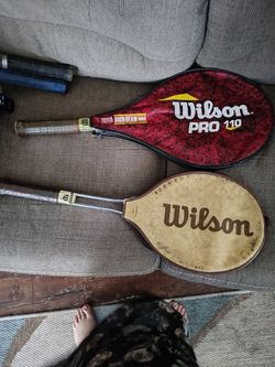 Wilson Tennis Rackets with Covers – Lot of 2