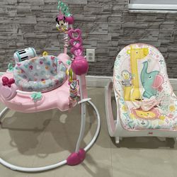 Baby Bouncer and Rocking Chair