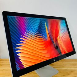 "Apple Cinema ThunderBolt 27” Monitor || Warranty Included
"