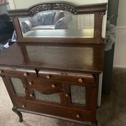 Antique Dresser Armoire