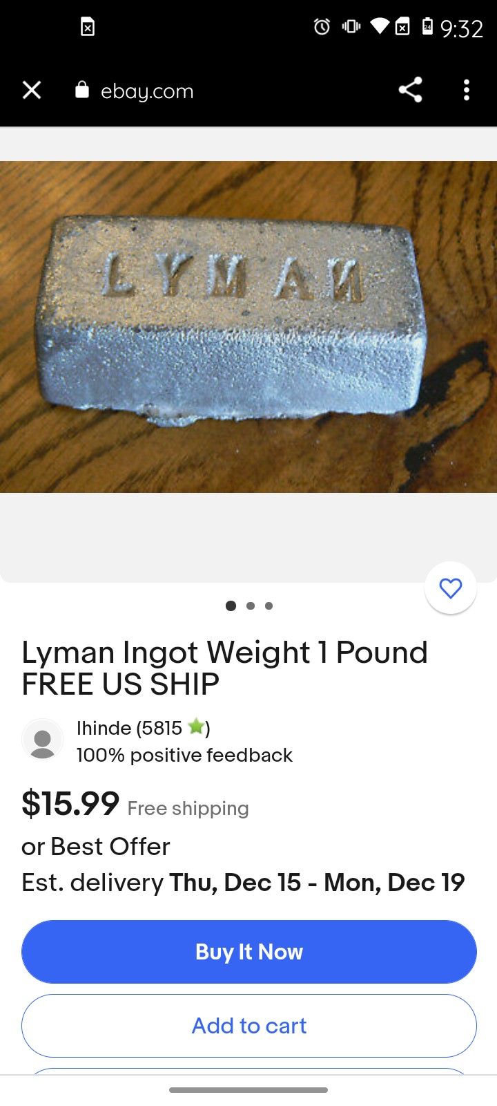 Lyman Metal Gem