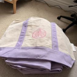 Trade Joe’s Lavender Tote Bag 
