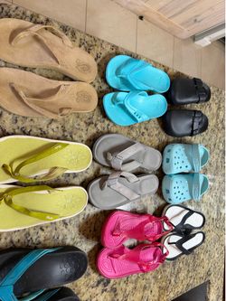 Crocs, OluKai, and Flip Flop