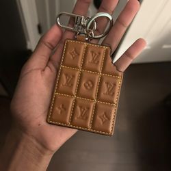 Louis Vuitton Chocolate Keychain | Same Or Next Day Shipping