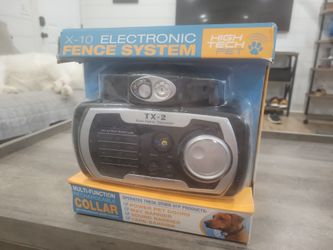 X-10 ELECTRONIC FENCE SYSTEM High Tech Pet