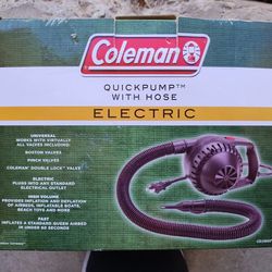 Coleman Electric Pump 