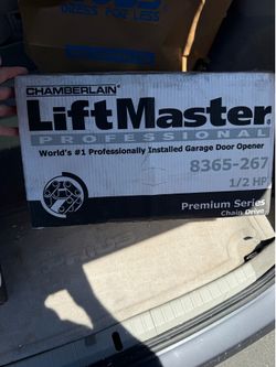 Brand new lift master garage door opener