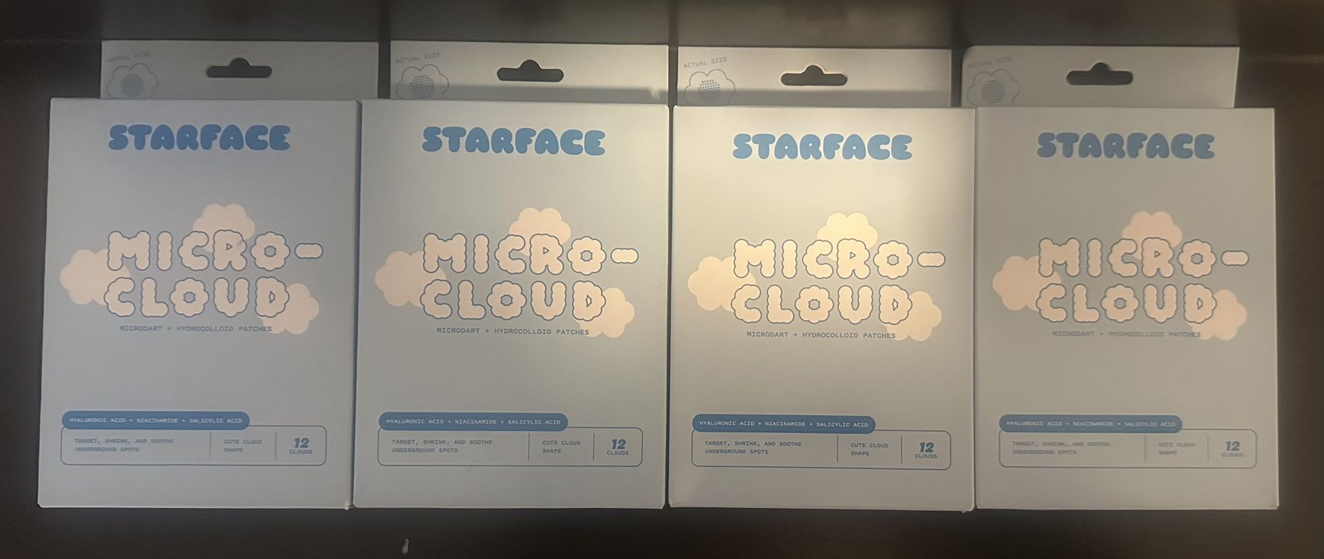 Starface Micro-Cloud Patches - Pack of 4 Boxes