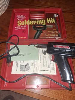 Weller 8 piece soldering kit